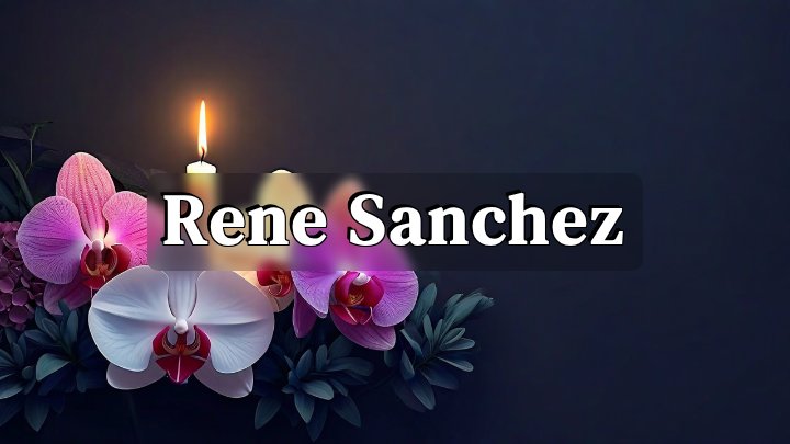 Rene Sanchez, Texas, TX